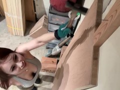 背が足りない女大工リョウカ🔨 素人,日本人,個撮,作業服,建築女子,建設女子,土方女子,ワークマン女子 - Screenshot 16 of 16 - 日本人