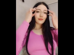 Naughty solo goddess shows off her perky tits and seductive moves