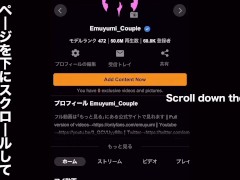 縛られて動けないM男彼氏に乳首責め＆手コキで調教♡激しい亀頭責めに耐えられず悶絶しながら最後はお口に大量射精　ごっくん　SM　口内射精　お掃除　乳首舐め　かわいい　日本人　素人　えむゆみ　カップル