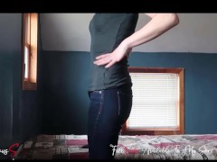 TEASER -Tormenting the Jeans Addict With My Denim Ass - Screenshot 4 of 16 - Skinny Jeans