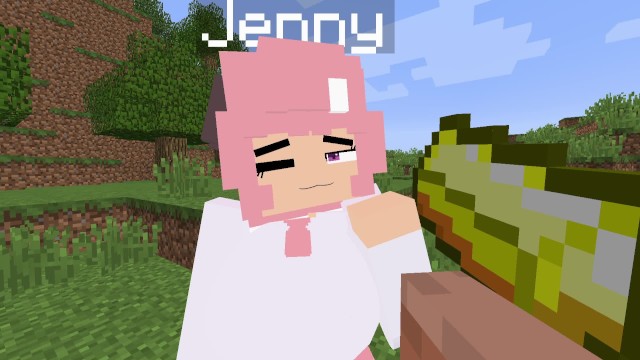 Новый сексуальный персонаж хентай майнкрафт Jenny xhatihentai геймплей
