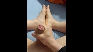 sega solo con piedi