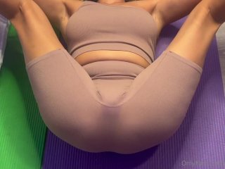 24 asian yoga milf becomes a cumshot target Appleliu-76