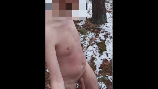 ALERT: Pervert caught - Winter walk ended in shame (nude selfie) - KolowskiBRO has a problem!