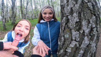 MY GIRLFRIEND LOVES TO SUCK MY DICK IN THE PARK