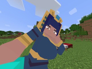 Princess Big Sexy 屁股和胸部 动漫 Minecraft Jenny Xhatihentai 游戏玩法