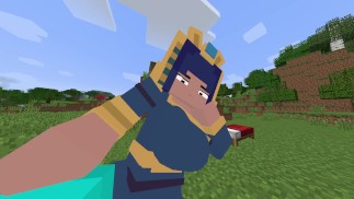 Princess Big Sexy Ass and Boobs хентай Minecraft Jenny Xhatihentai геймплей