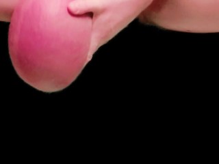 Futanari Relaxing Big Balls Swing Time Saline Infusion Futa Massage Huge Balls Ballstretching