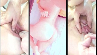 کصمو جوری لیسید آه و نالم رفت تا آسمون Licking Stepsis Pink Pussy Moaning