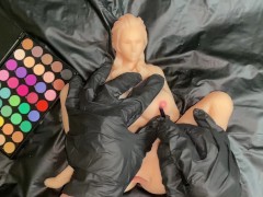 Amazonで買った安いだけのラブドールをマシな見た目にするために命を吹き込んでみる。 - Screenshot 2 of 16 - Sex Toy