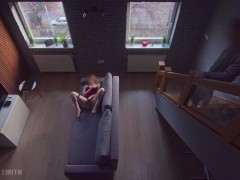 I Openly Masturbate While My Stepbro Got Home And Watched Me Till I Cum