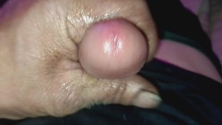 Making my throbbing cock cum
