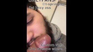 Gay whore does as he’s told 🤤join my OF for daily content