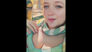 Возбуждающий флирт на парковке.