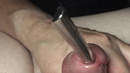 Большой 13-миллиметровый Hegar звучащий Fetish Uncut Cock Ultra close & deep w Live Audio