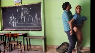 A College Student Visited My Classroom To Complete Some Homework