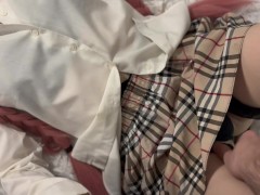 Она любит раком в юбочке - Screenshot 1 of 16 - Doggy Style