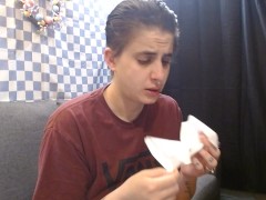 Very Visual Wet Sneezes Q-tip Tickling Sneezing - Screenshot 13 of 16 - Induced Sneezing