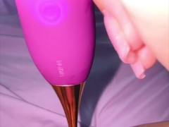 Extreme Closeup of a Creamy Pussy