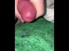 I woke up with a rock hard boner and had to cum