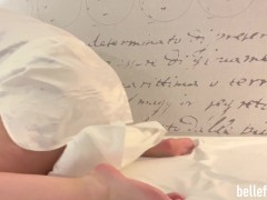 I GRIND AND SQUIRT ON PILLOW UNTIL I CUM MANY TIMES