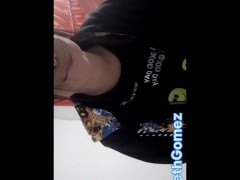 💜18-year-old schoolgirl plays with her stepbrother's cock💜