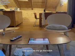 Cuckold - I cheat on my husband in front of him on FaceTime,he fuck me roughly when I got home