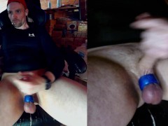 Stud masturbates cock in multiple angles, HOT
