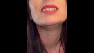 Smoking ASMR Mature Milf