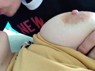 Morning Sex, I Wake her up to Suck her Tits, Stick it in her and make her Orgasm.