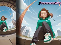 Ochako from MHA begging for cock to go deeper - Screenshot 3 of 16 - Ochako
