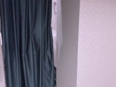 「お"お"っ♡イグイグッ///」 立ったまま絶頂潮吹き♡  旦那とLINEで連絡しながら密会!?   かわいい美人妻さんが生チンポぶち込まれ、イキ潮痙攣しちゃう姿がエロすぎました…♡　個人撮影 潮吹き - Screenshot 2 of 16 - 大量 潮吹き