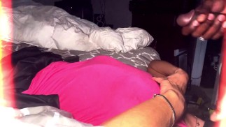 Bunny slut ignores her boyfriend for BBC