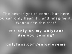 Morning off — on the agenda: Laziness, Intensity, and Orgasm