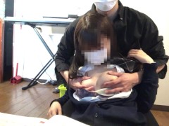 【※即削除注意※】 18歳ガチものJKのハメ撮り動画 放課後そのまま生ハメ中出し！教科書の上でぷしゃぷしゃ潮吹き★最後は スカートを捲り上げ制服姿のまま生中出し - Screenshot 10 of 16 - Pov