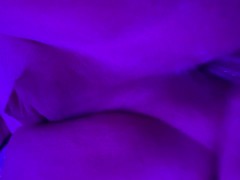 Big ass T-Girl fucks herself with Dildo