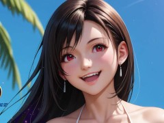 Tifa, Aerith & Yuffie's: Cock Training Summer Camp - Trailer - Screenshot 10 of 16 - Teaser