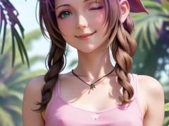 Tifa, Aerith & Yuffie's: Cock Training Summer Camp - Trailer - Screenshot 7 of 16 - Hentai Joi Voiced