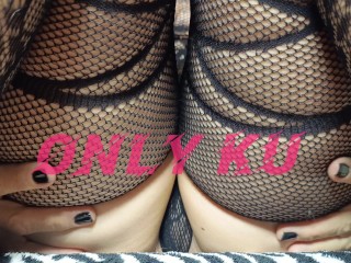 Beautiful Vagina Close-up Black Lingerie Masturbation REAL ORGASM 💦 Chapter 1