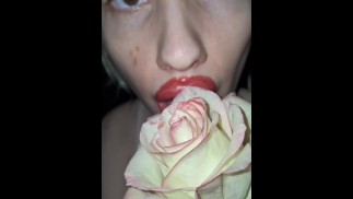 I'll lick your dick, it looks like a rose