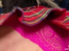 Goddess Big Ass In Lacy Pink Panties Bounces On Your Face, POV Facesiting