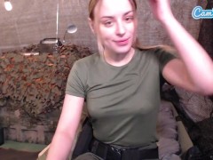 Big Butt Soldier Sucks Dick While Deployed On Live Stream - Screenshot 1 of 16 - Webcams