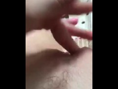Woman masturbating until she cums #moans #real cum