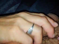Cougar gives a slow jerk session to a gorgeous cock. - Screenshot 8 of 16 - Cougar