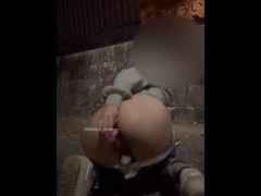 外でアナルプラグ挿入して気持ちよくなりました/女子大生/潮吹き/野外露出 - Screenshot 4 of 16 - Bubble Butt
