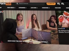 Forrest Porn Adventure Masturbation for Demon Kitty, Sweetie Fox, Diana Rider, ArinaFox