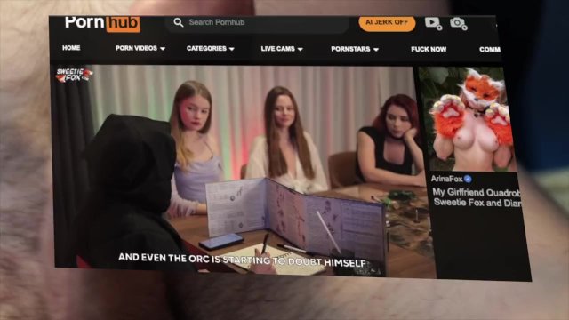 Forrest Porn Adventure Masturbation for Demon Kitty, Sweetie Fox, Diana Rider, ArinaFox
