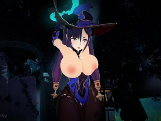 Mona's Magic Wish grants her a massive body – Giantess, Breast & Ass Expansion (PrettyClicky)