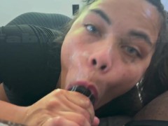 😱No Way Her Husband let Her Do This! She Devours Huge Cock🥵OnlyFans(FabianoTheeP)ForFullVid - Screenshot 6 of 16 - Deepthroat