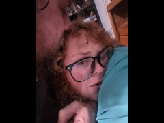 Cumdump begs until a load gets dumped in her 4/16